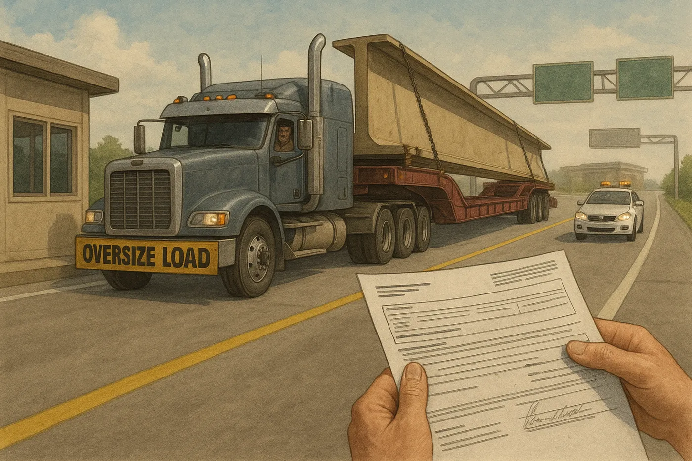 how to get an oversize permit