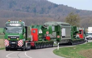 oversized freight load