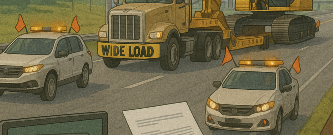 oversize load pilot car requirements