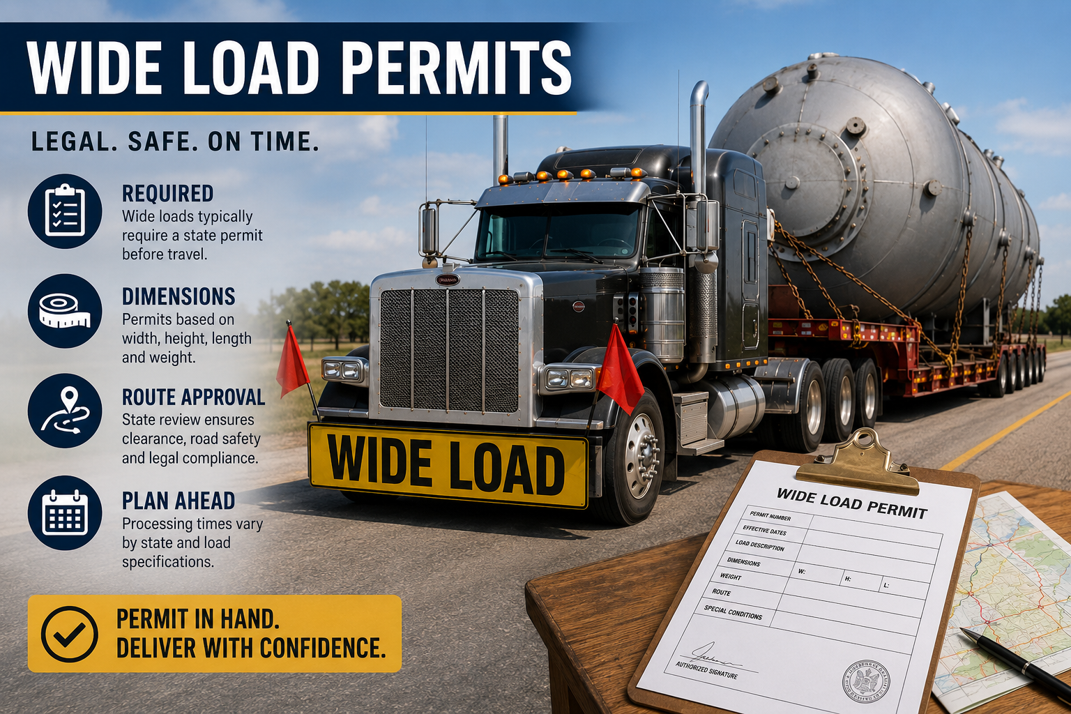 Wide load permits