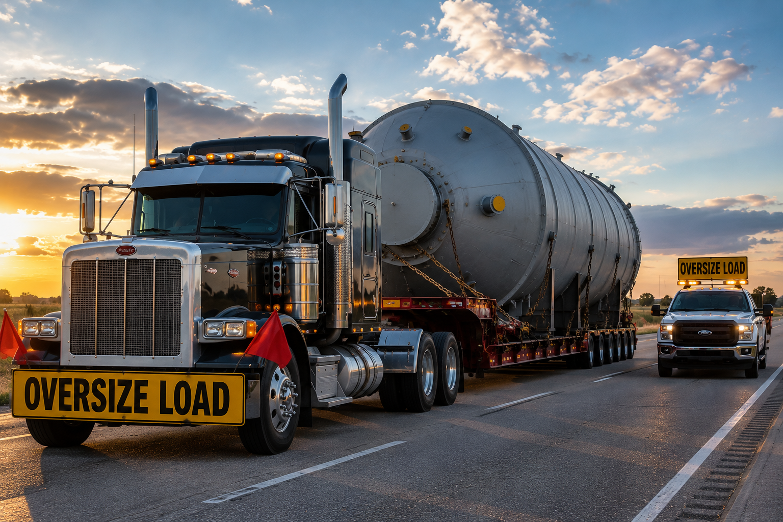 oversize load truck