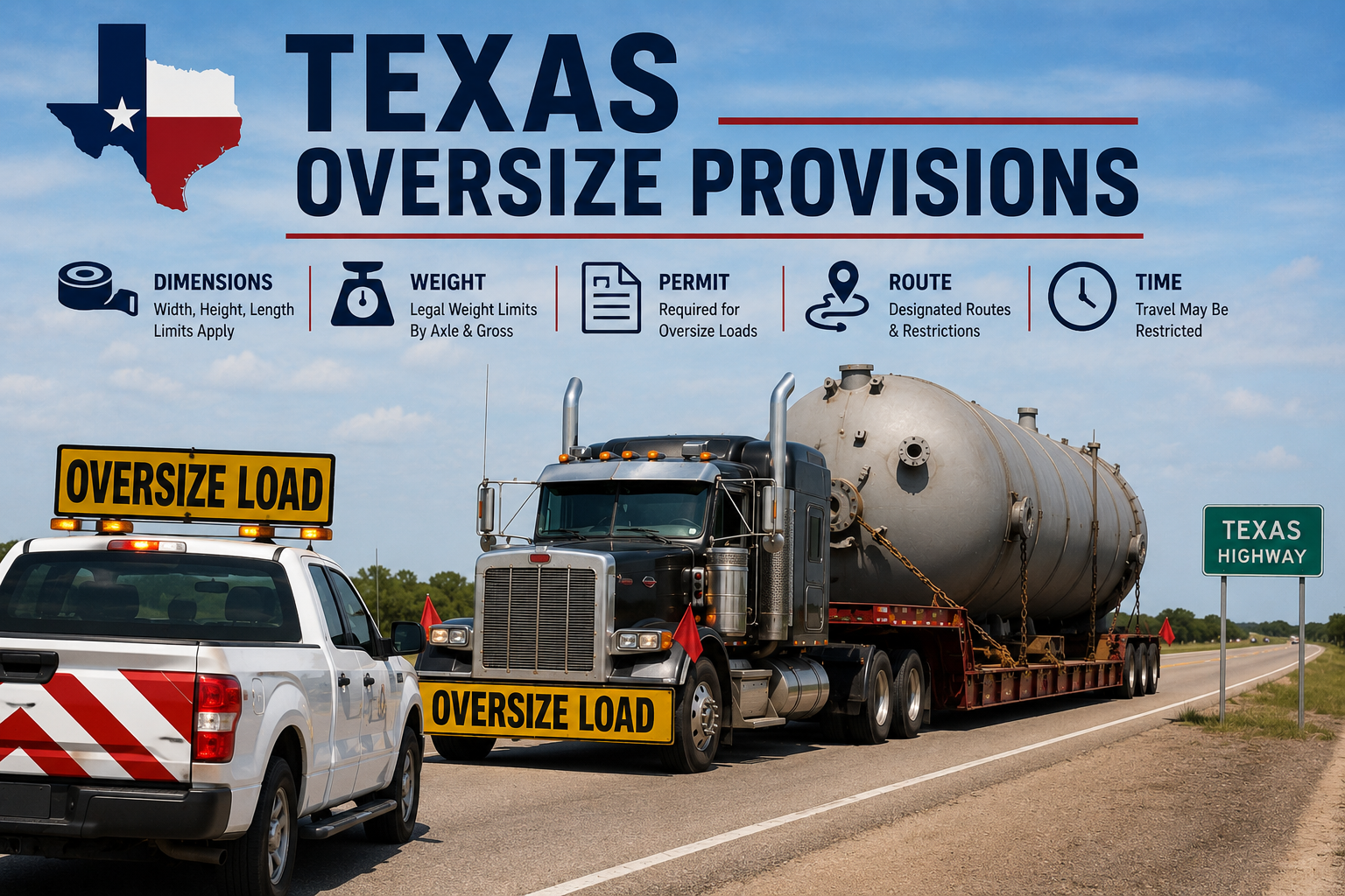 texas oversize provisions