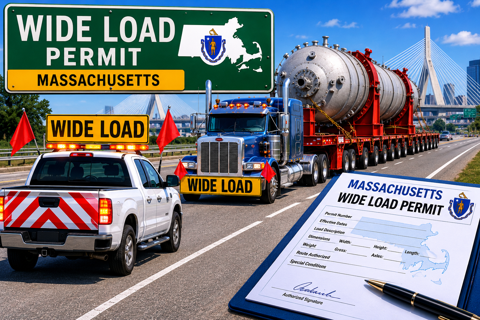 wide load permit massachusetts