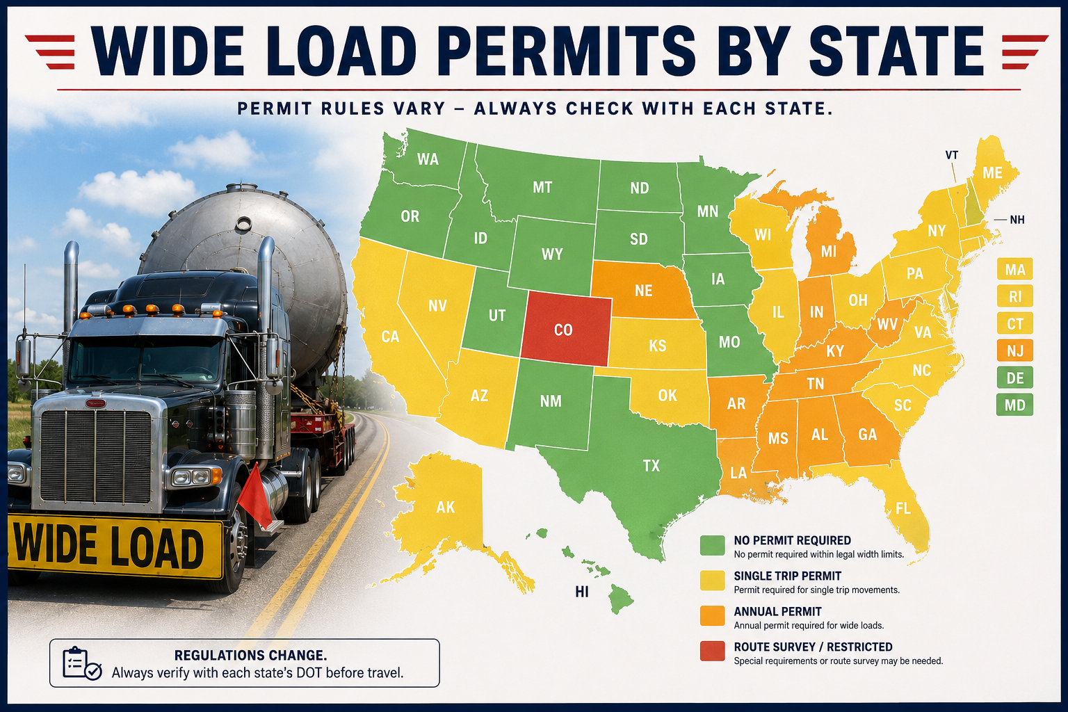 wide load permits by state